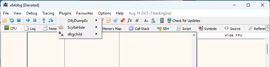 x64dbg plugin